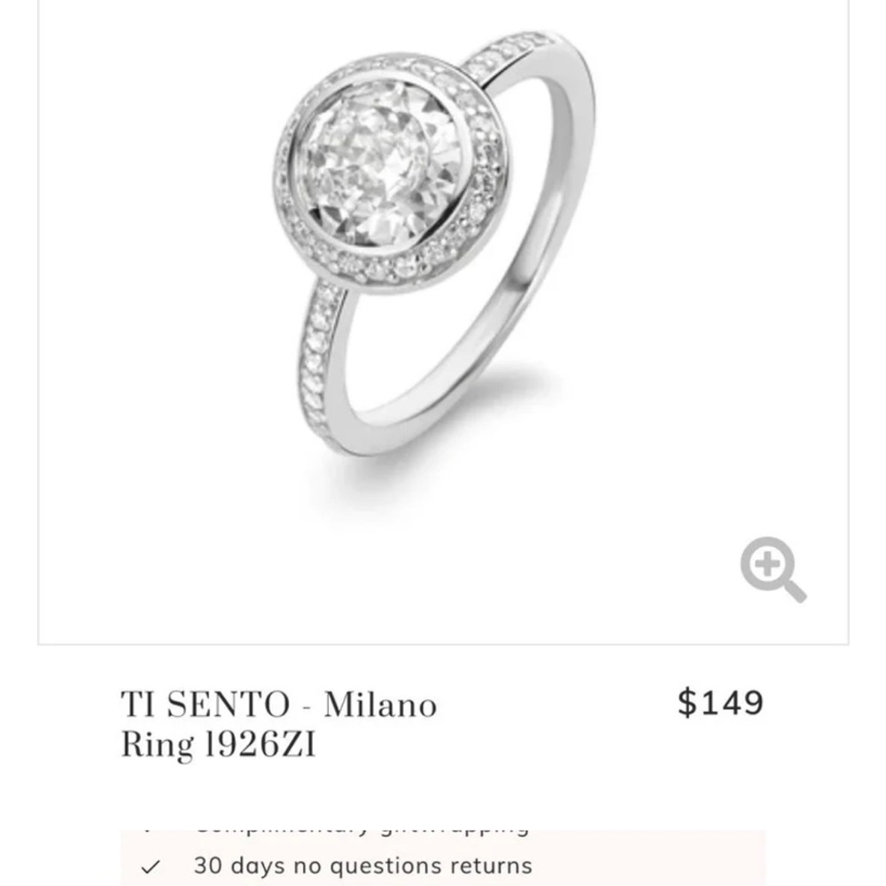 TI SENTO Milano ring